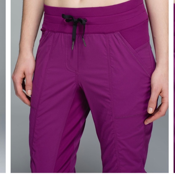 Lululemon Street To Studio Pant II Regal Plum Size 8 - Picture 5 of 13